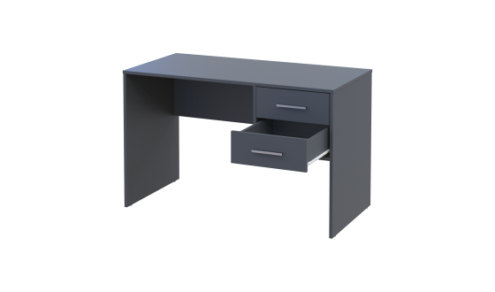 Office desk T2 120x60x75 Graphite
