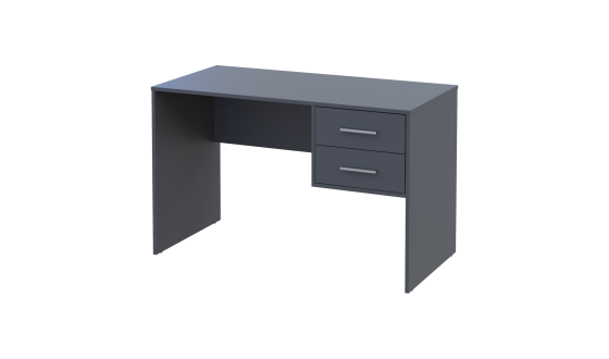 Office desk T2 120x60x75 Graphite