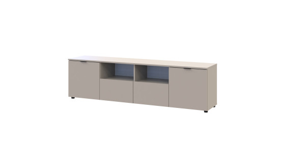Chest of drawers Ron 4 2 facades 2 drawers Cashmere 180x38x50
