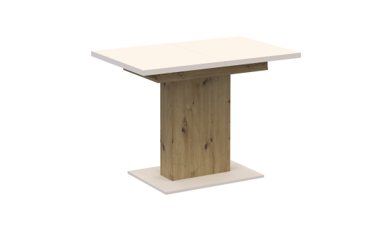 Dining table Boston Cashmere / Oak Artizan 150x70x79