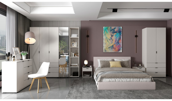 Wardrobe for clothes Gelar Doros Cashmere 3 chipboard