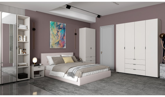 Wardrobe for clothes Gelar Doros Cashmere 3 chipboard