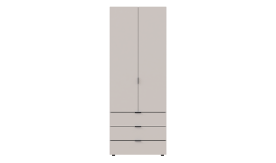 Wardrobe for clothes Gelar Doros Cashmere 2 chipboard
