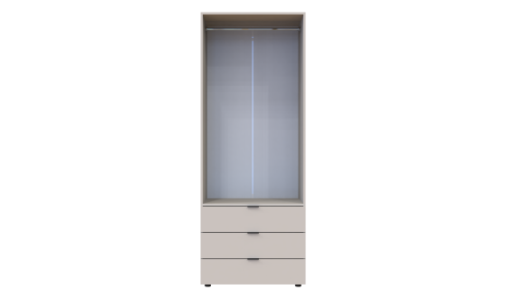Wardrobe for clothes Gelar Doros Cashmere 2 chipboard