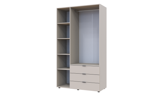 Wardrobe for clothes Gelar Doros Cashmere 3 chipboard