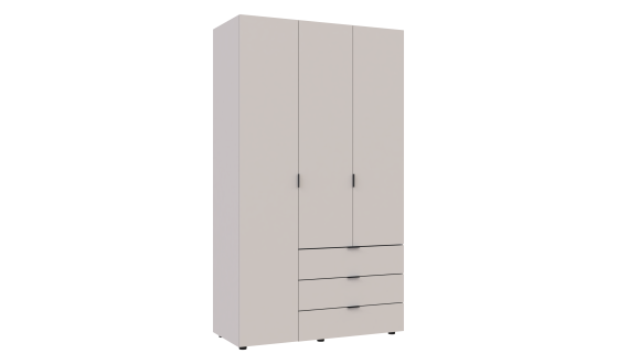 Wardrobe for clothes Gelar Doros Cashmere 3 chipboard