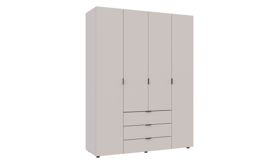 Wardrobe for clothes Gelar Doros Cashmere 4 chipboard