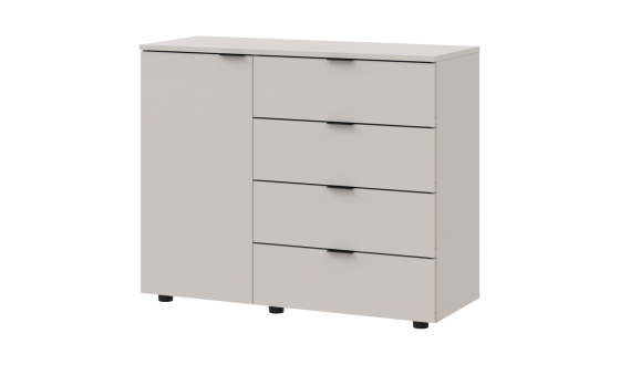 Chest of drawers GS1 100x40x81.2 Cashmere