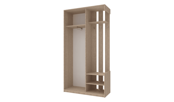 Entrance hall City One Door 110х45х210 Oak Sonoma