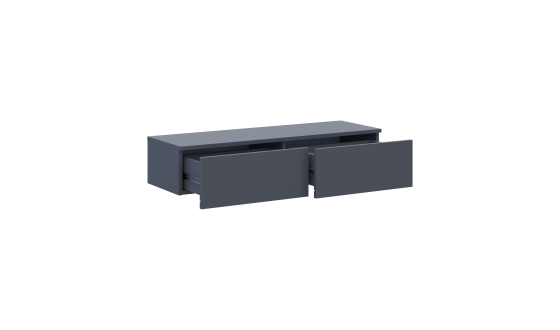 Dressing table Levia Graphite 2S 100x32x22 