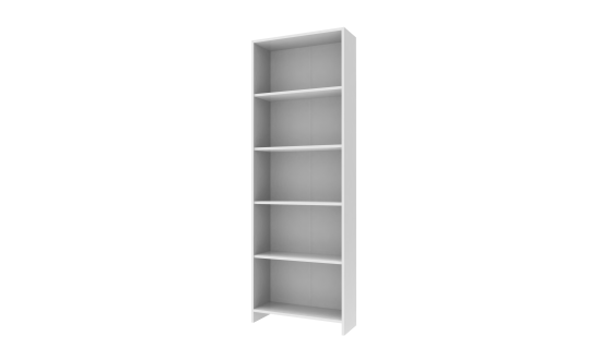 5-tier shelf Doros White 63x22x180 (40515974)