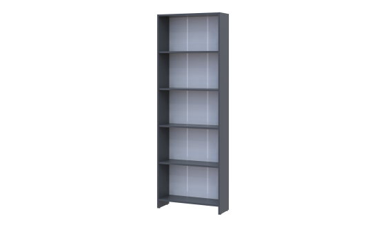 5-tier shelf Doros Graphite 63x22x180 (41516053)