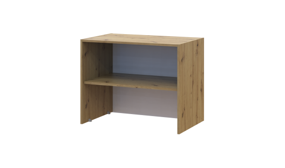 Mezzanine high Doros Rondi Oak Artisan/Cashmere 2 chipboard 82x52x65 (41516181)