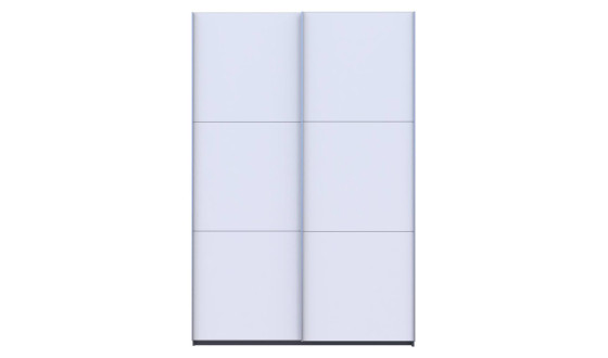 Шафа купе Doros G-Caiser Антрацит/Білий 2 ДСП / 3 частини 160х60х240 (42005410)