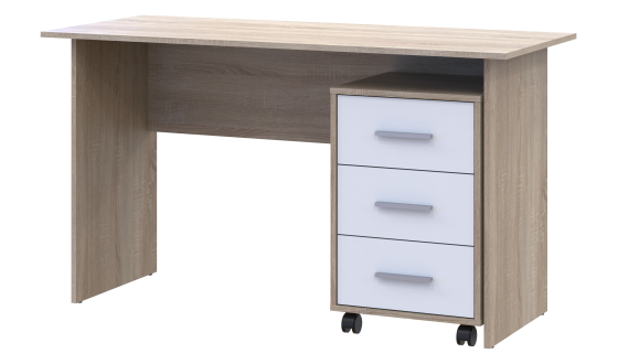 Office desk T3 120x60x78 Sonoma oak
