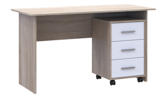 Office desk T3 120x60x78 Sonoma oak