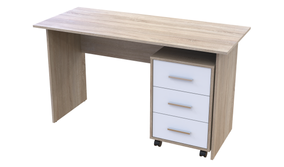 Office desk T3 120x60x78 Sonoma oak