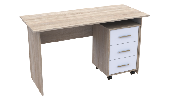 Office desk T3 120x60x78 Sonoma oak