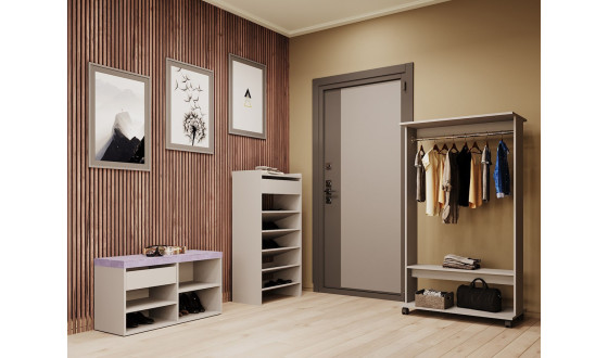 Wardrobe rack D2 Sonoma oak 85x41.6x150