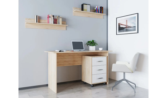 Office desk T3 120x60x78 Sonoma oak