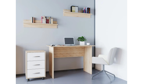 Office desk T3 120x60x78 Sonoma oak