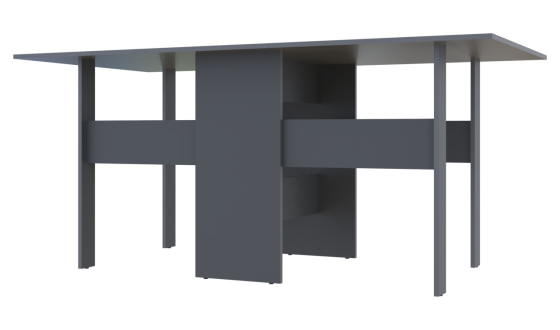 Dining table Toronto Graphite 180x89x80