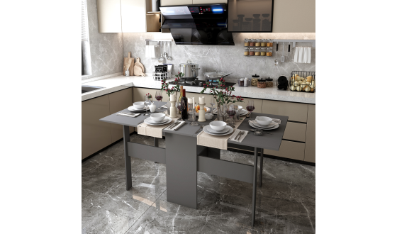 Dining table Toronto Graphite 180x89x80
