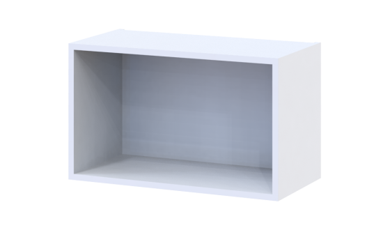 Kitchen Leia V36_Sh60 under the hood White / Sonoma oak chipboard 60x31.6x36