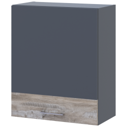 Kitchen Lea V72_Sh60 upper left Graphite/Clondike chipboard 60x31.6x72